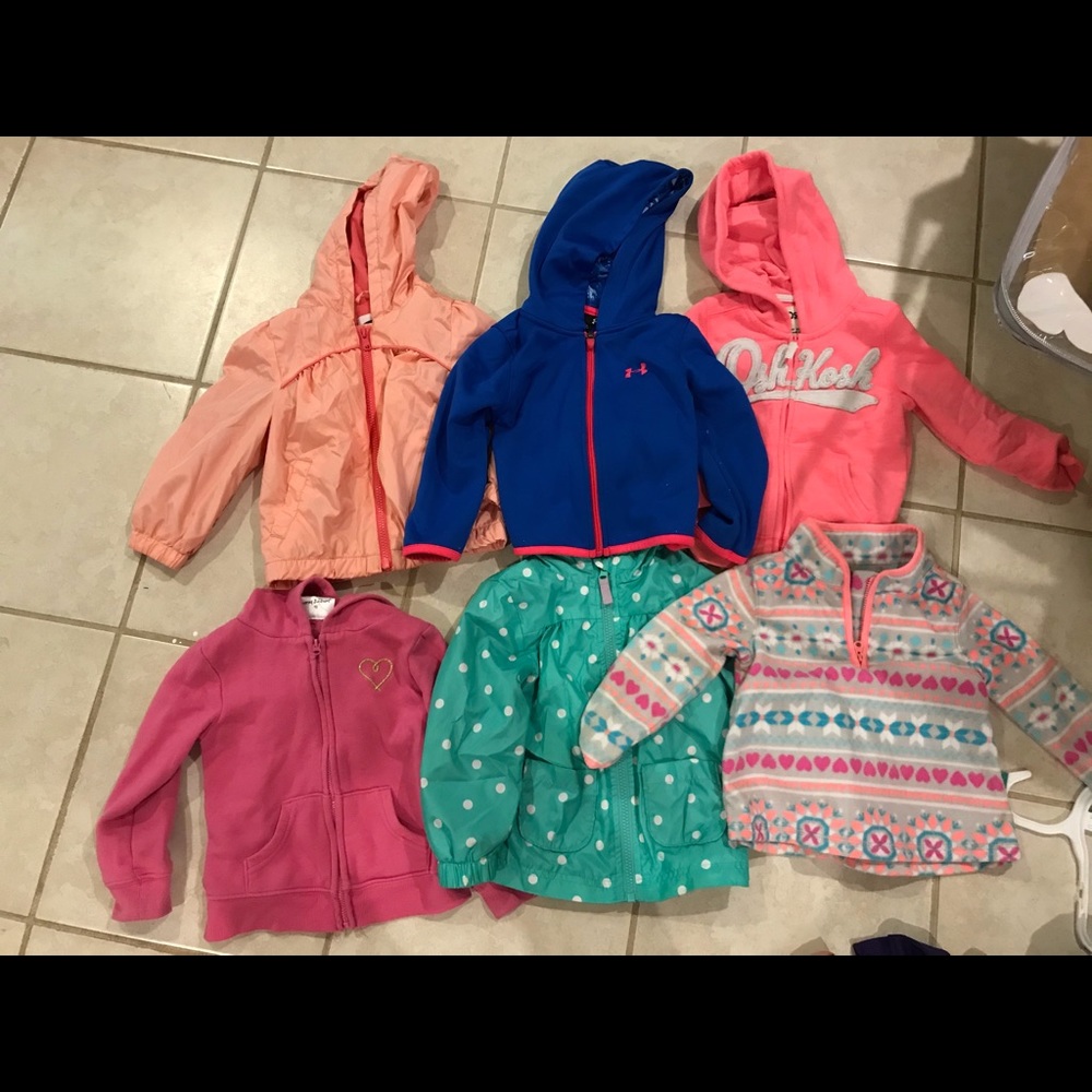 Girls Hoodie/Jacket Lot